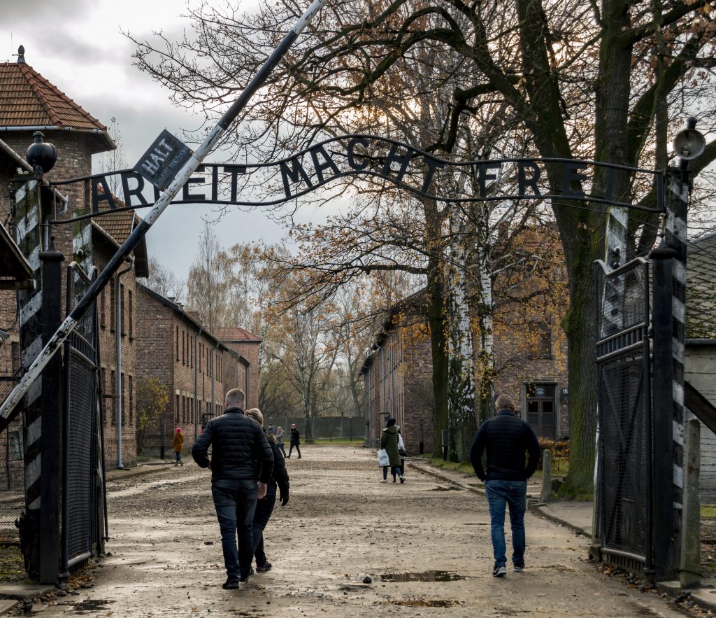 Auschwitz jesienią