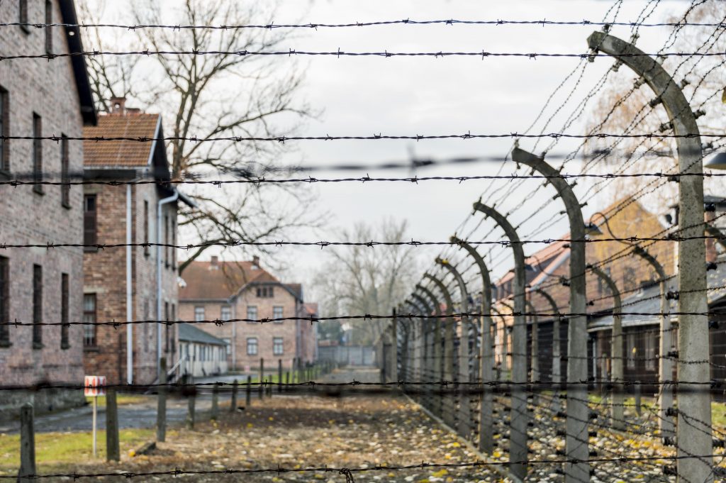 Auschwitz jesienią