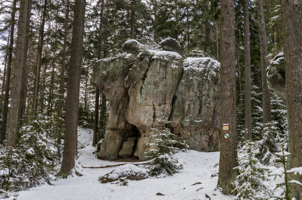 góry stołowe skalne grzyby