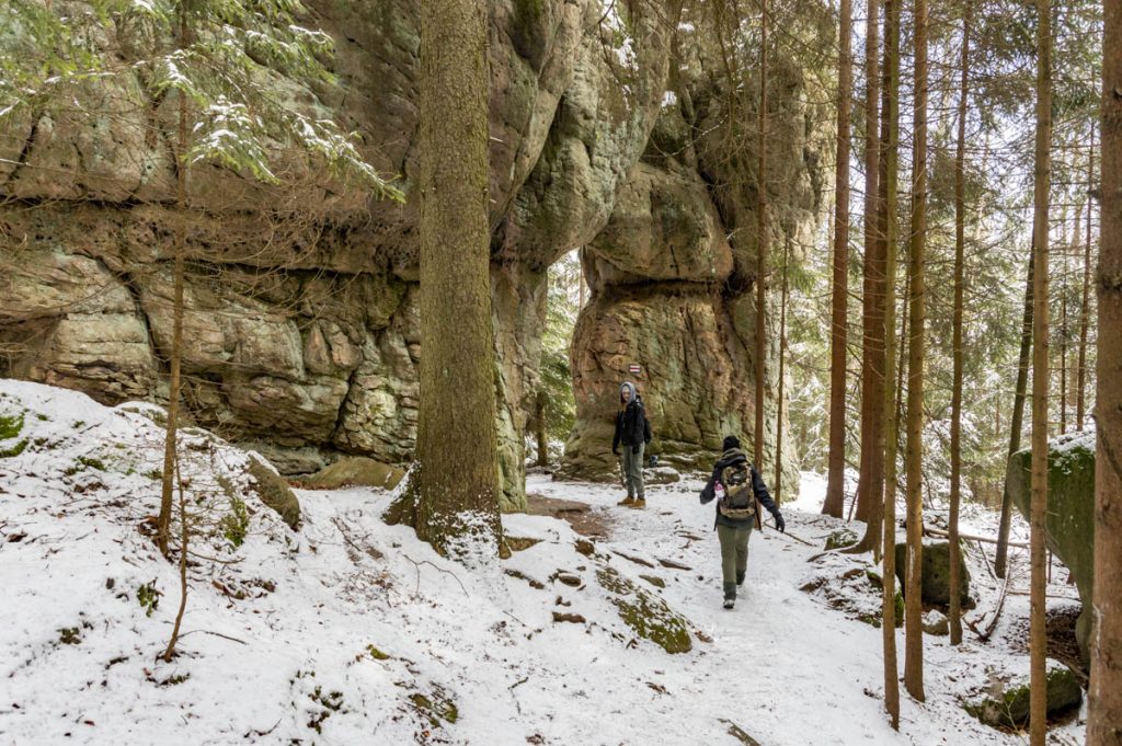 góry stołowe skalne grzyby