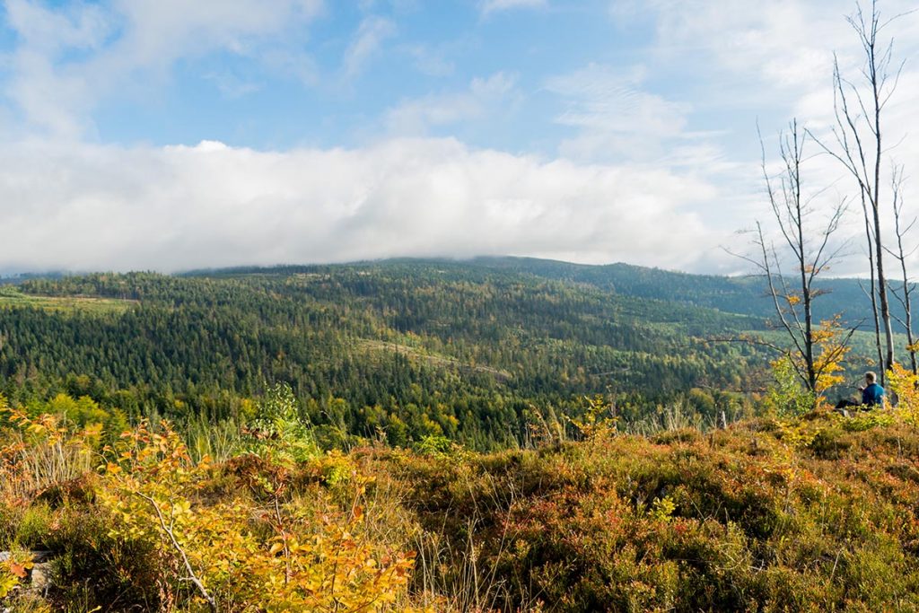 szlak z Koniakowa - panorama