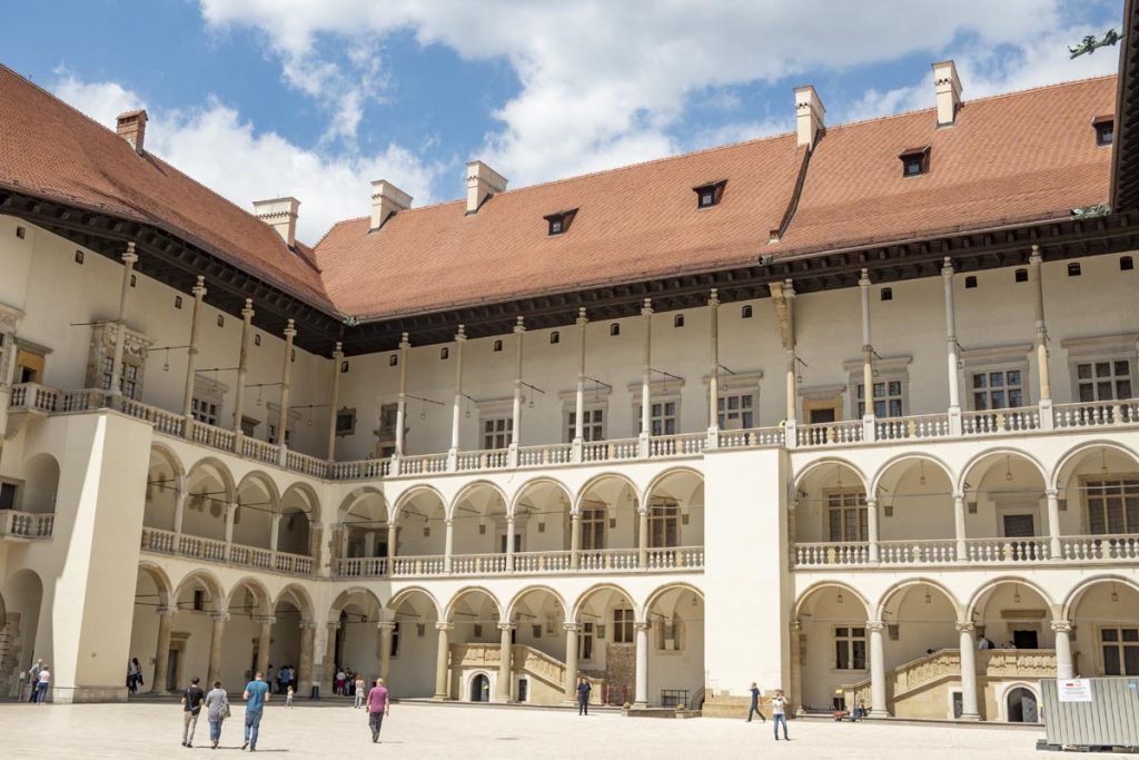 krużganki arkadowe wawel