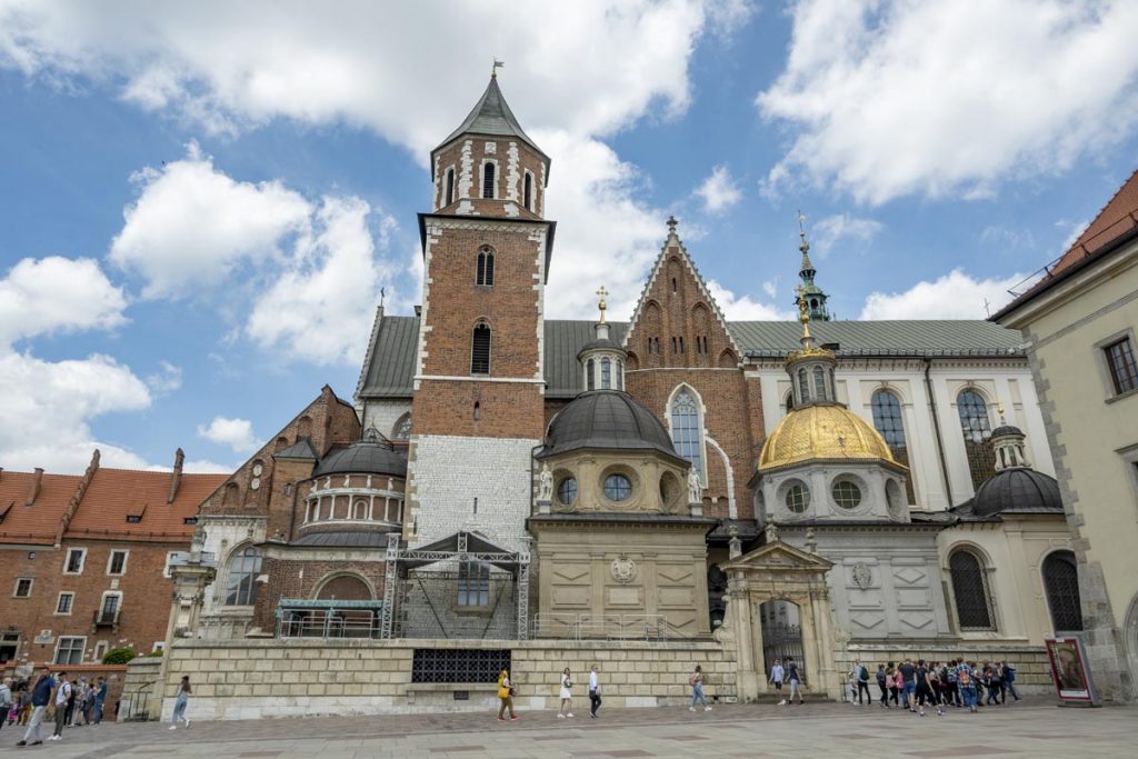 katedra wawelska stare miasto w krakowie